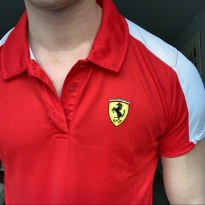 Red Ferrari Limited Edition Polo
